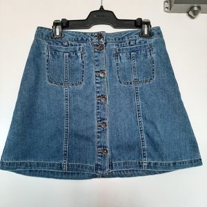 One Fashion Vero Moda Medium Denim Skirt